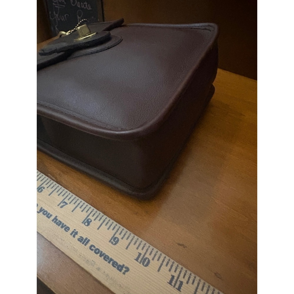 Vintage Coach Murphy Bag 9930 Mahogany Leather 1998 USA Crossbody - Picture 11 of 11